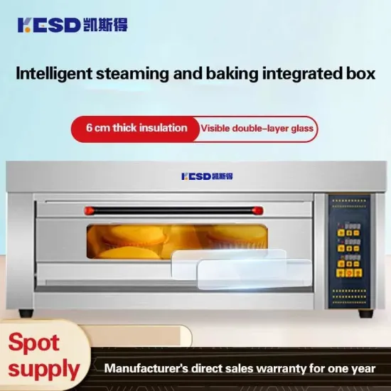 Factory Outlet Commercial Electric Cake Bread Pizza Oven Bakery Equipment Industrial Baking Single Ovens