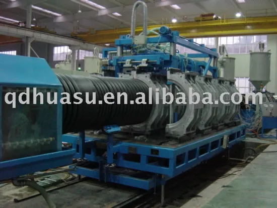 PE Double Wall Corrugated PIpe Processing Machinery