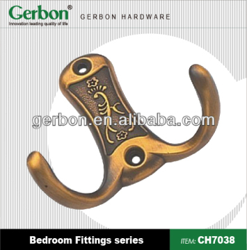 Decorative Triple Clothes Hook