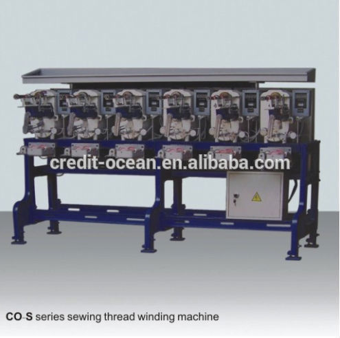 sewing thread winding machine for various wind shape