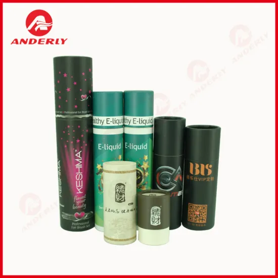 Paper Tube Packaging E-liquid Round Box