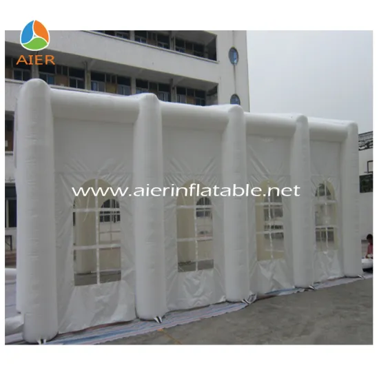 10x6 stitched UV Resistant 40 person big outdoor event tent, outdoor inflatable event party tent, giant inflatable LED tent
