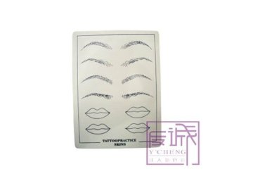 Oem Artificial Tattoo Practice Skins Leather For Permanent Makeup