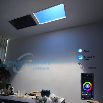 Artificial Sun Sky Light: Faux Blue Sky and Clouds Sun Panel Light