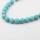 Perles rondes en cristal turquoise naturelles en vrac de 14MM pour la fabrication de bijoux
