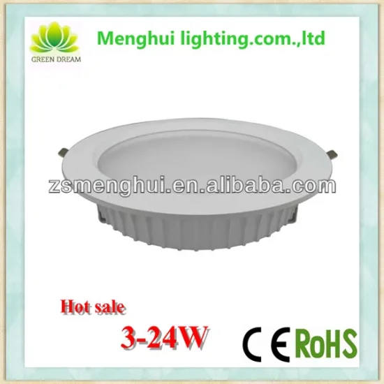 Brightest lumen 24w led lux down light with 2 years warranty