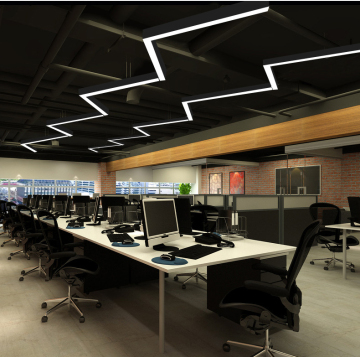Modern Simple Aluminum Profile Chandelier and Pendant Lighting