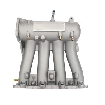 Modified Pro Series AIM005-D AUSO Car Aluminum Air Intake Manifold - Black/Silver for Honda Civic d Series 88-00