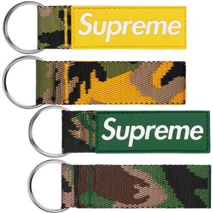 Keyring Supreme Webbing Keychain Keyrings Key Chains