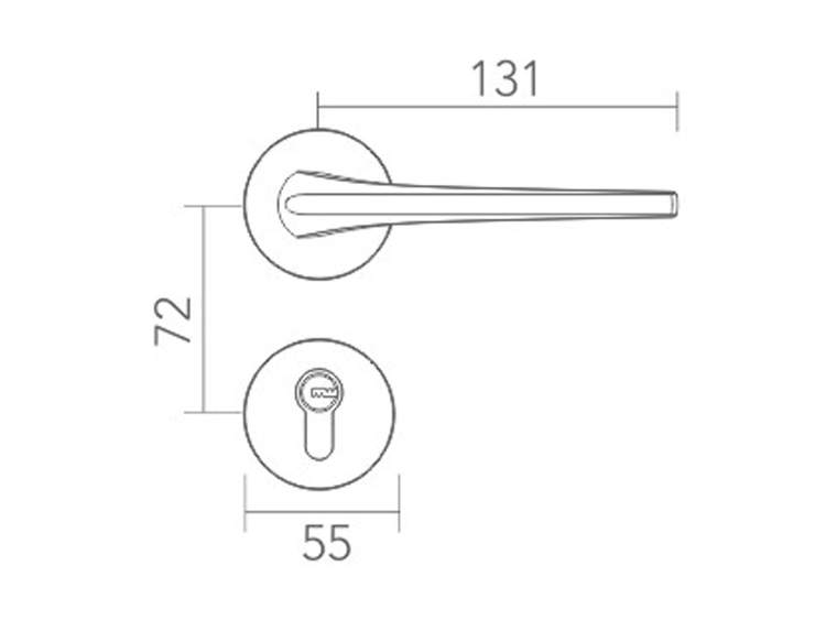Расколотый замок Split lock