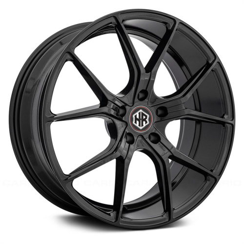 Silver Machined Face Aluminum rims Alloy Staggered wheels