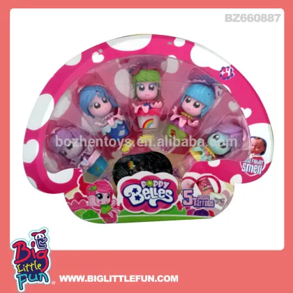 Human figure toy poppy belles