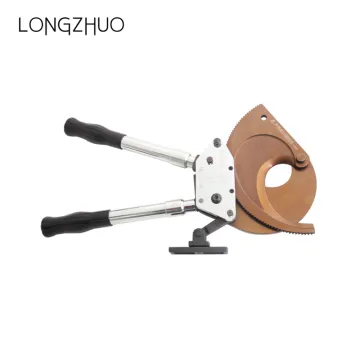 52mm Manual Portable Ratchet Copper Aluminum Wire Cable Cutter