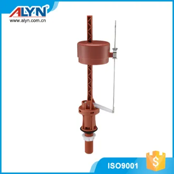 New coffee color POM bottom non-corrosive fill valve toilets