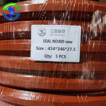 Seal ND400 New Type 434x346x27.5 Silicone Rubber Sealing Ring Valve Special Gasket