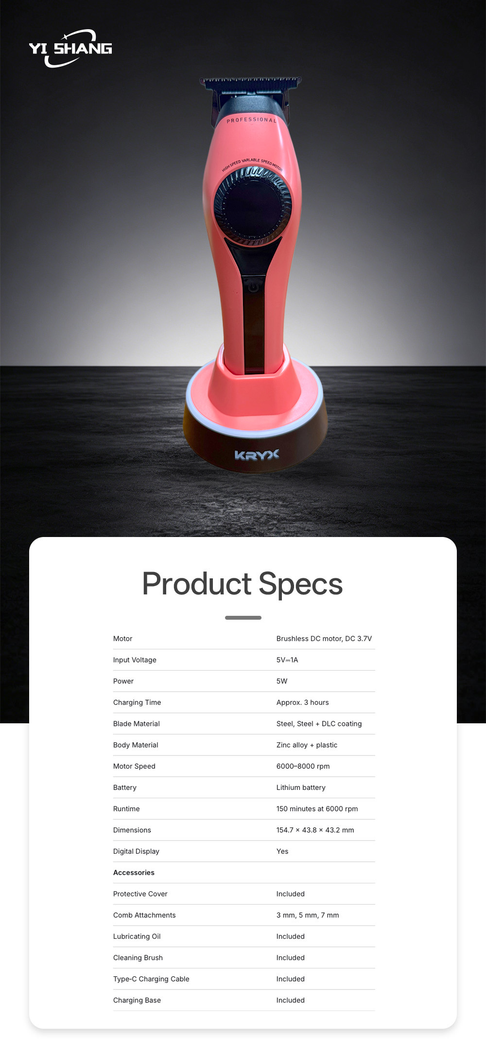 _Hair clipper 868-2-2X