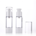 Lege hervulbaar als plastic airless mist spuitlotionpompfles met pomp 50 ml 30 ml 15 ml