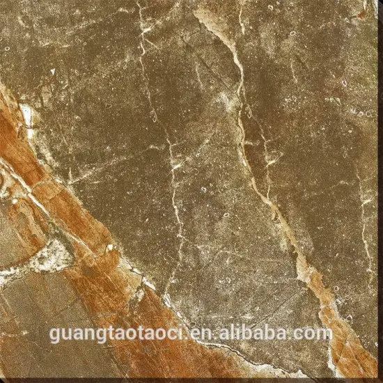 classic brown cheap marble brown flooring full glazed tile