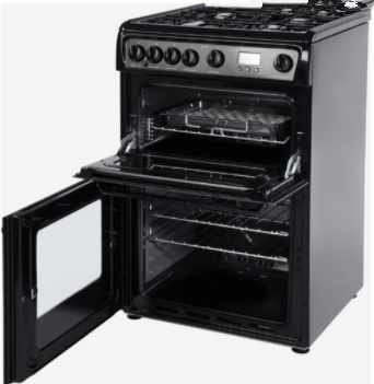 Gas double oven hobs