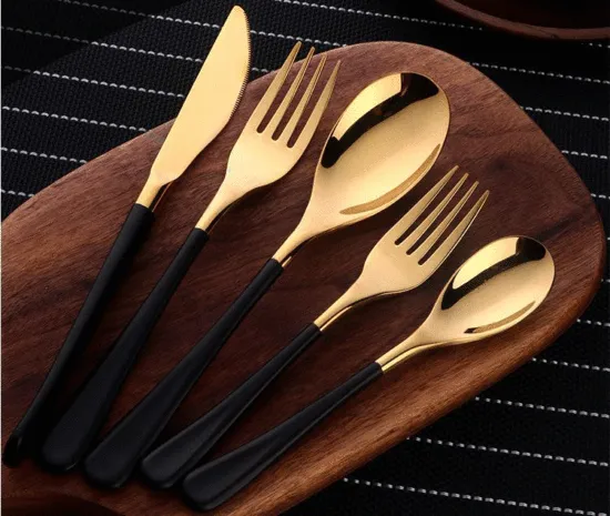 Stainless Steel Knife Fork And Spoon Tableware