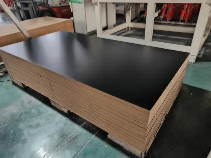 15mm Laminated Wood Grain Color Furniture MDF Board