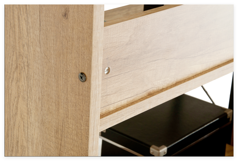 wooden book shelf