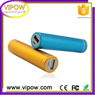 Vipow battery super slim colorful power bank 2600 for mobile phone