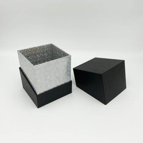 Black Raphe Beauty Cackaging Glass Candle Packing Box