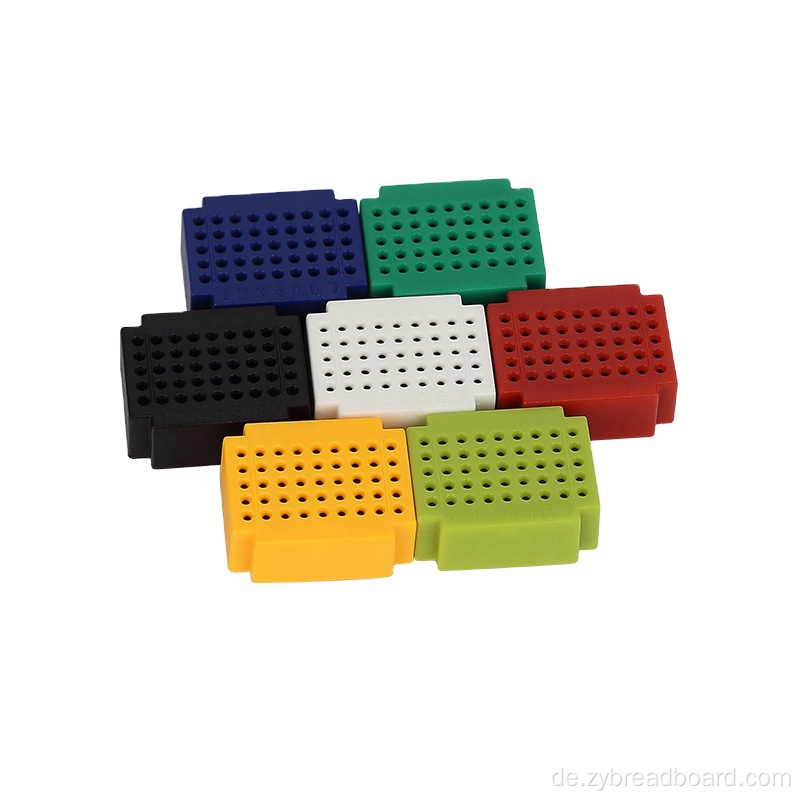 Verschiedene Farben Mini Lötloses Breadboard