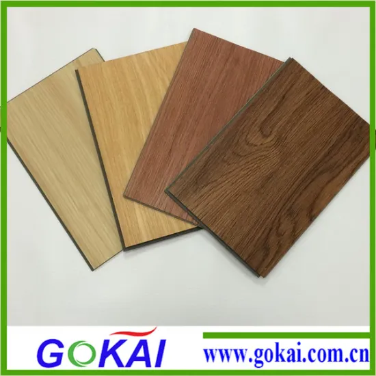 PVC click Flooring with Good Quality from ISO factory