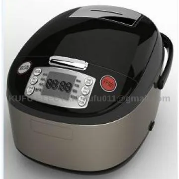 Voice assist LCD cuisinart rice cooker, multi cooker with ceramic coat