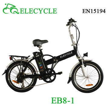 lithium battery powered folding bike, mini folding electric bikes