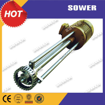 Sower high shearing emulsifier and mixer