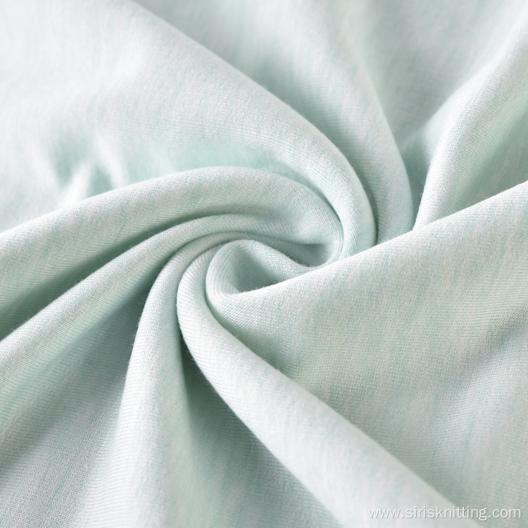 100% Rayon Terry Fabric Fleeced Melange Fabric