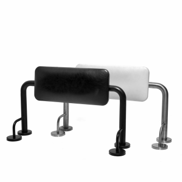 Australia Hot Sale Stainless Steel Handrail with PU Backrest for Handicapped Toilet