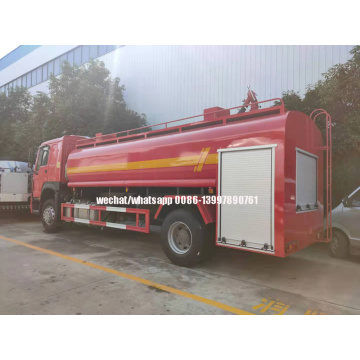 SINOTRUCK HOWO Water Tank Truck With Fire Pump