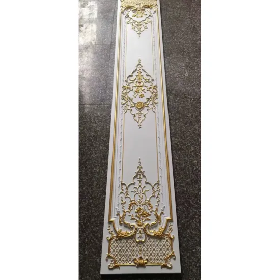 Gold Painted PU Door Frames & Mouldings