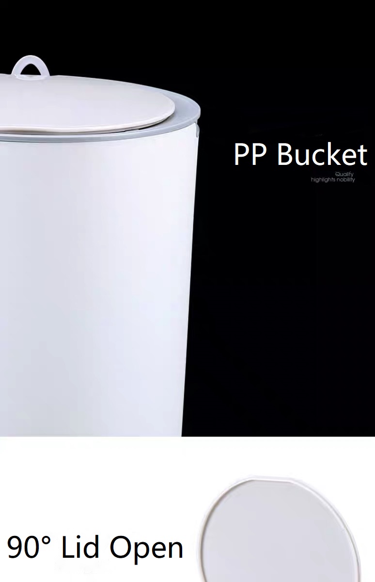 PP Waterproof Sensor Litter Can