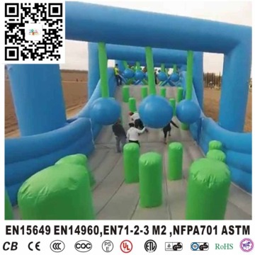 Insane sport Inflatables 5K obstacle for run for adults
