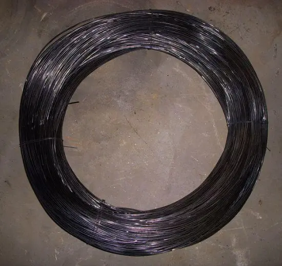 1.24mm Double soft Black Annealed Twisted wire