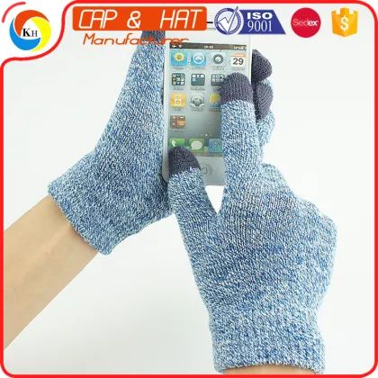 smartphone gloves/ touch screen gloves/ knitted bluetooth gloves/E touch screen gloves/custom knitted gloves/outdoor touch glove