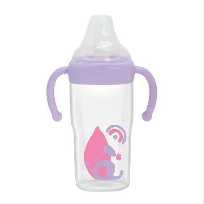 Square PP baby bottle custom baby bottle OEM