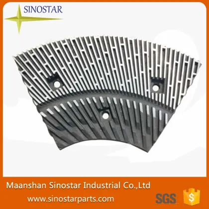 paper and pulp industry refiner plate