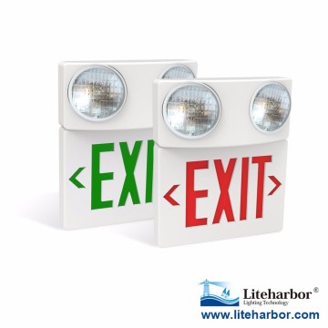 Fast Installation Low Voltage Battery Exit & Emergency Light Combo