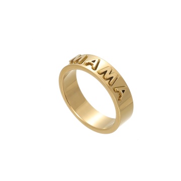 Yiwu Aceon Stainless Steel 2mm Band Flat Band Ring Ring Message Ring