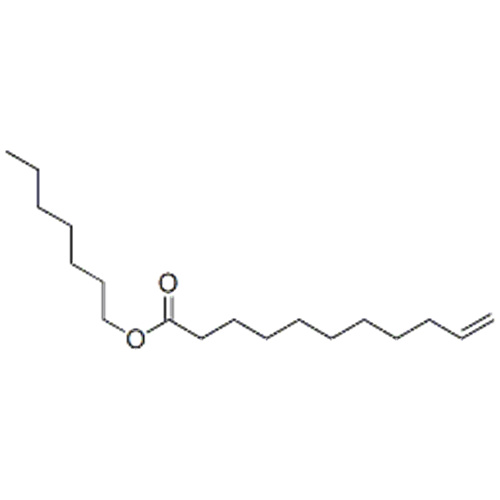 heptyl undec-10-enoate CAS 68141-27-5