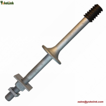 Keresztkaros szigetelőcsap 1-3/8 hüvelykes nylon fejjel