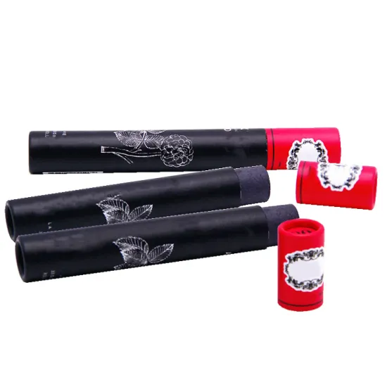 Paper tube packaging for e-liquid oil