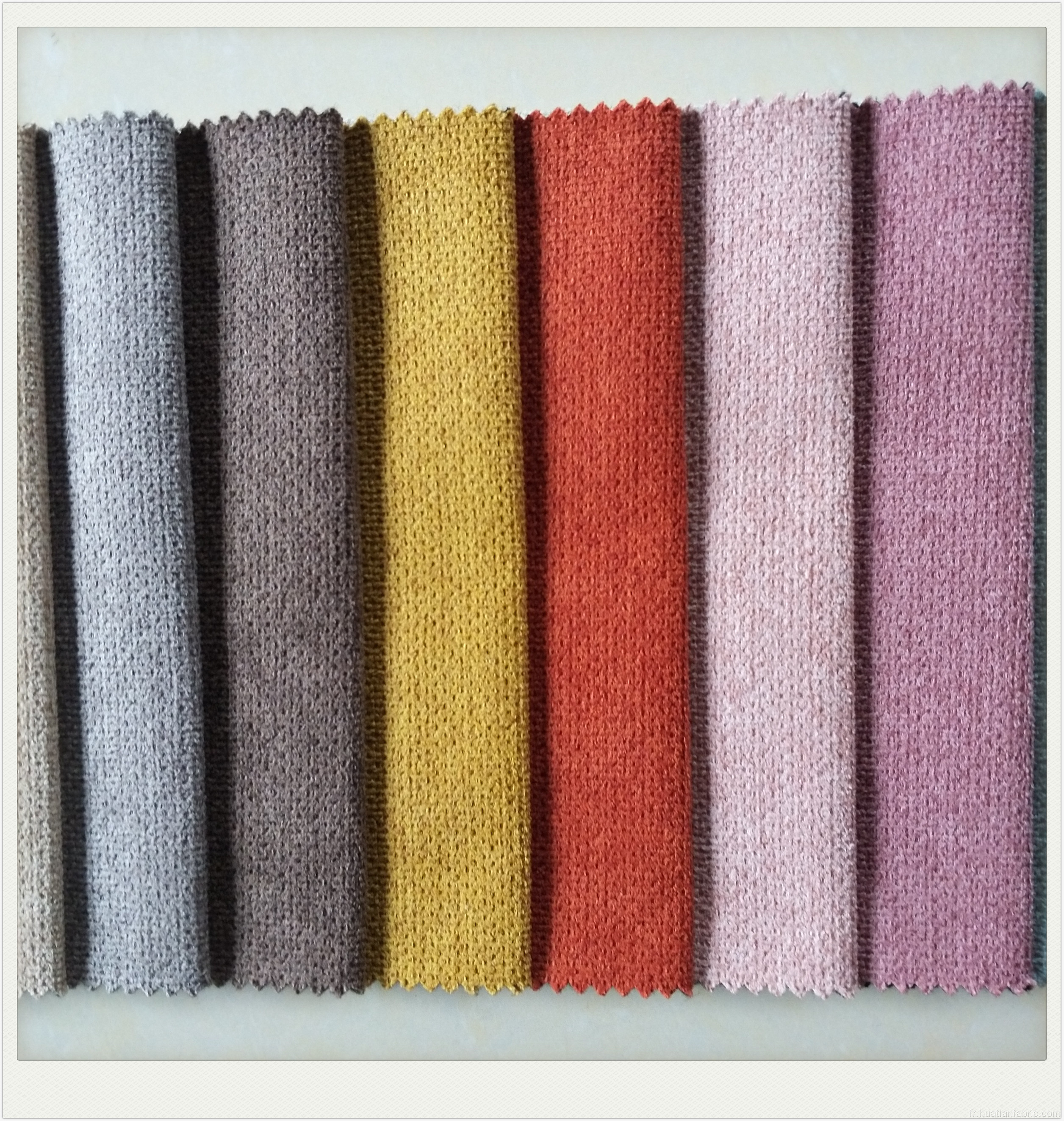 Tissu de canapé pour utilisation de textiles à domicile