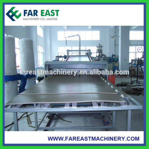 SHANGHAI High Quality WPC Furniture Board Line for Sales/PVC/PE Wood Powder Composite